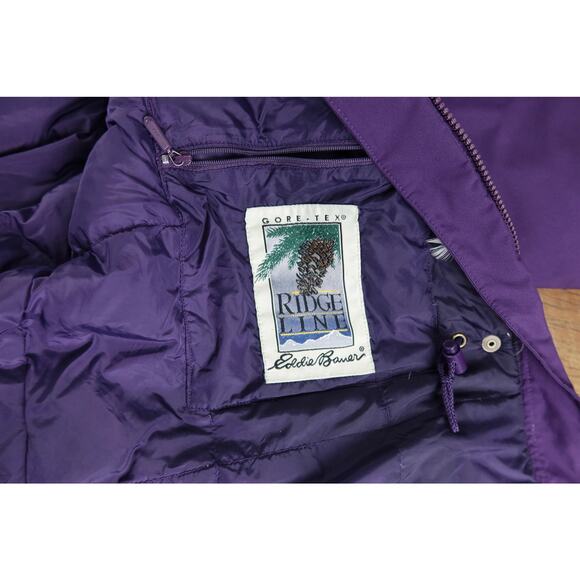 Eddie Bauer Vintage Purple Coat Women's M - Picture 8 of 8